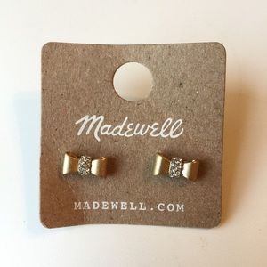 Madewell Bow Stud Earrings